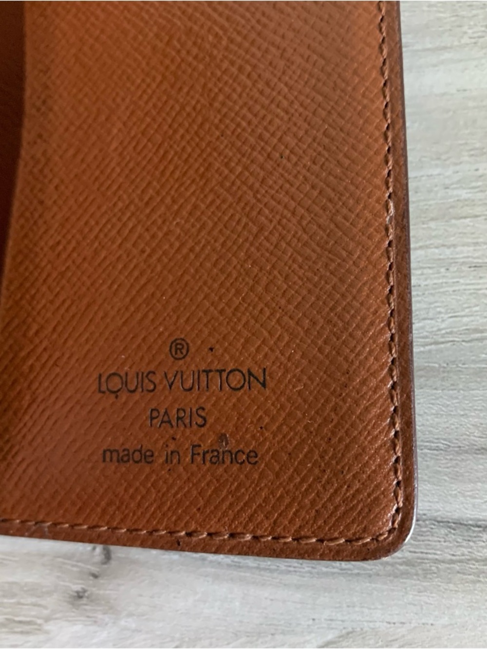 Vintage Compact Louis Vuitton card holder in dark brown monogram canvas. - Picture 8 of 12